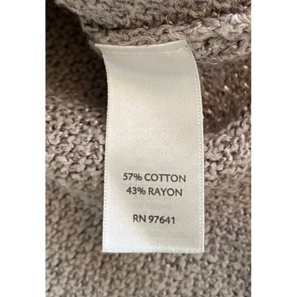 J.Jill Womens Petites Gray Woven Knit Sweater 3/4 Sleeves Size XS Grey - Picture 6 of 7